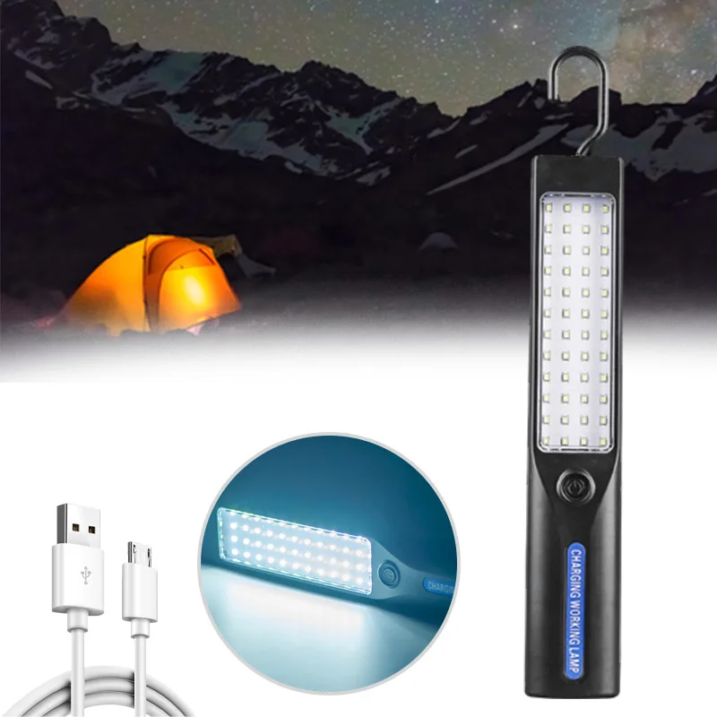 

Светильник Рабочий фонарь, фонарик для кемпинга, переносной фонарь со встроенным аккумулятором, аварийный фонарь с крючком светильник личн...