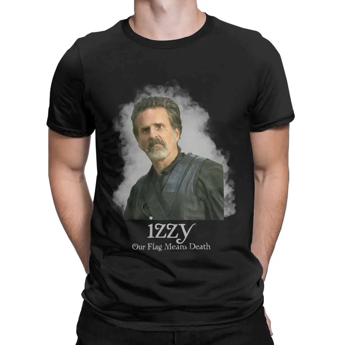 

Our Flag Means Death Team Izzy OFMD t shirt for men Pure Cotton Leisure T-Shirt Crew Neck Tees Short Sleeve Clothes Original