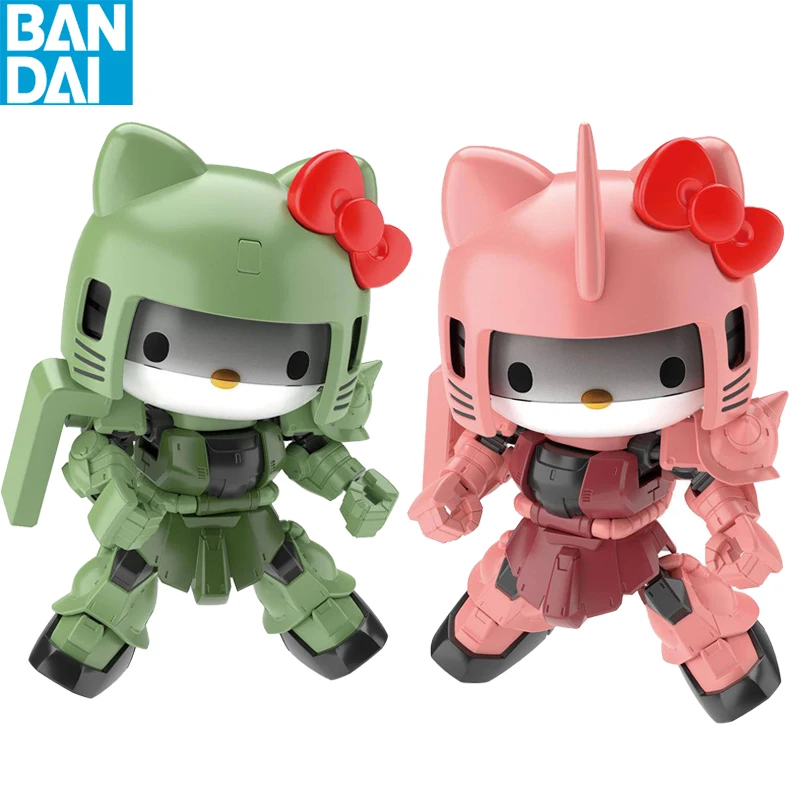 

BANDAI SDCS MOBILE SUIT GUNDAM MS-06S Zaku II Commander Type Char Aznable Custom MS-06F Zaku II Action Anime Figure Model Toy