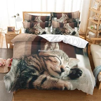 animal bedding set duvet cover set 3d bedding digital printing bed linen queen size bedding set fashion design