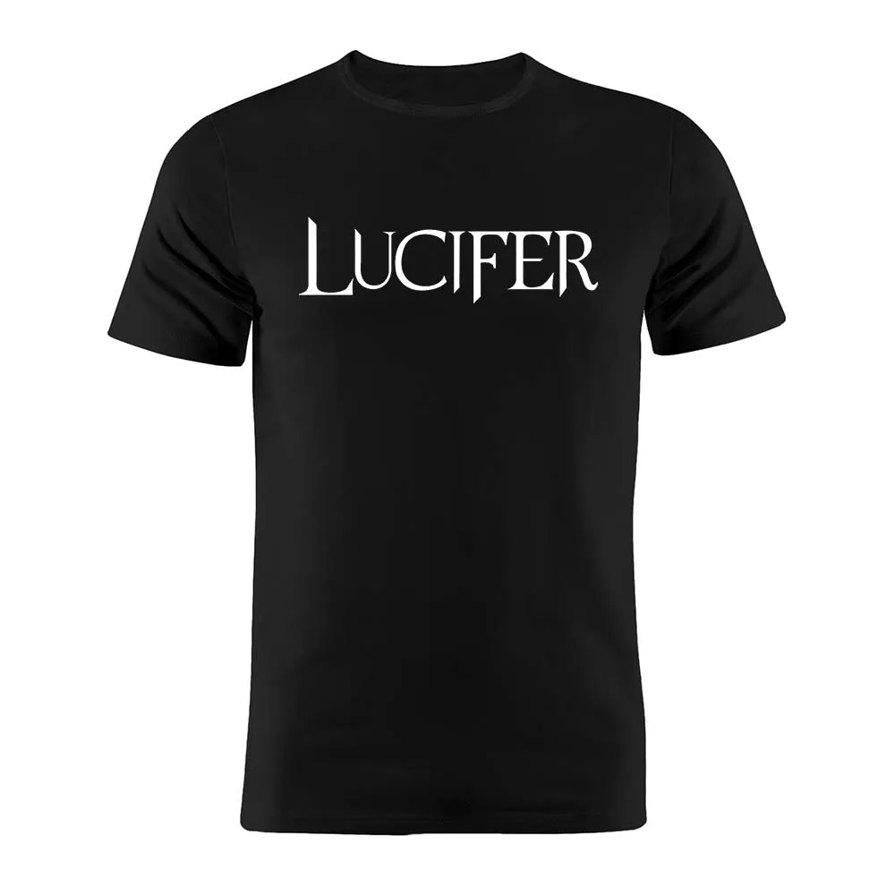 

100% Cotton Unisex T Shirt Lucifer Morningstar Funny Silhouette Artwork Gift Tee