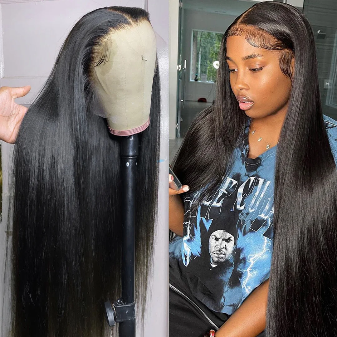 

Transparent HD 13x4/13x6 Lace Front Human Hair Wigs Brazilian 360 Lace Frontal Wigs For Women Human Hair 5x5 Lace Closure Wig