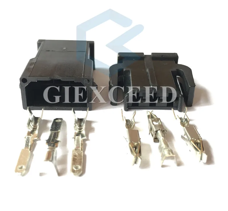 

2 комплекта, 3-контактный стартер, 893, 971, 993, 893971633, женский, мужской автомобильный соединитель жгут проводов, штепсельная розетка для чтения для VW