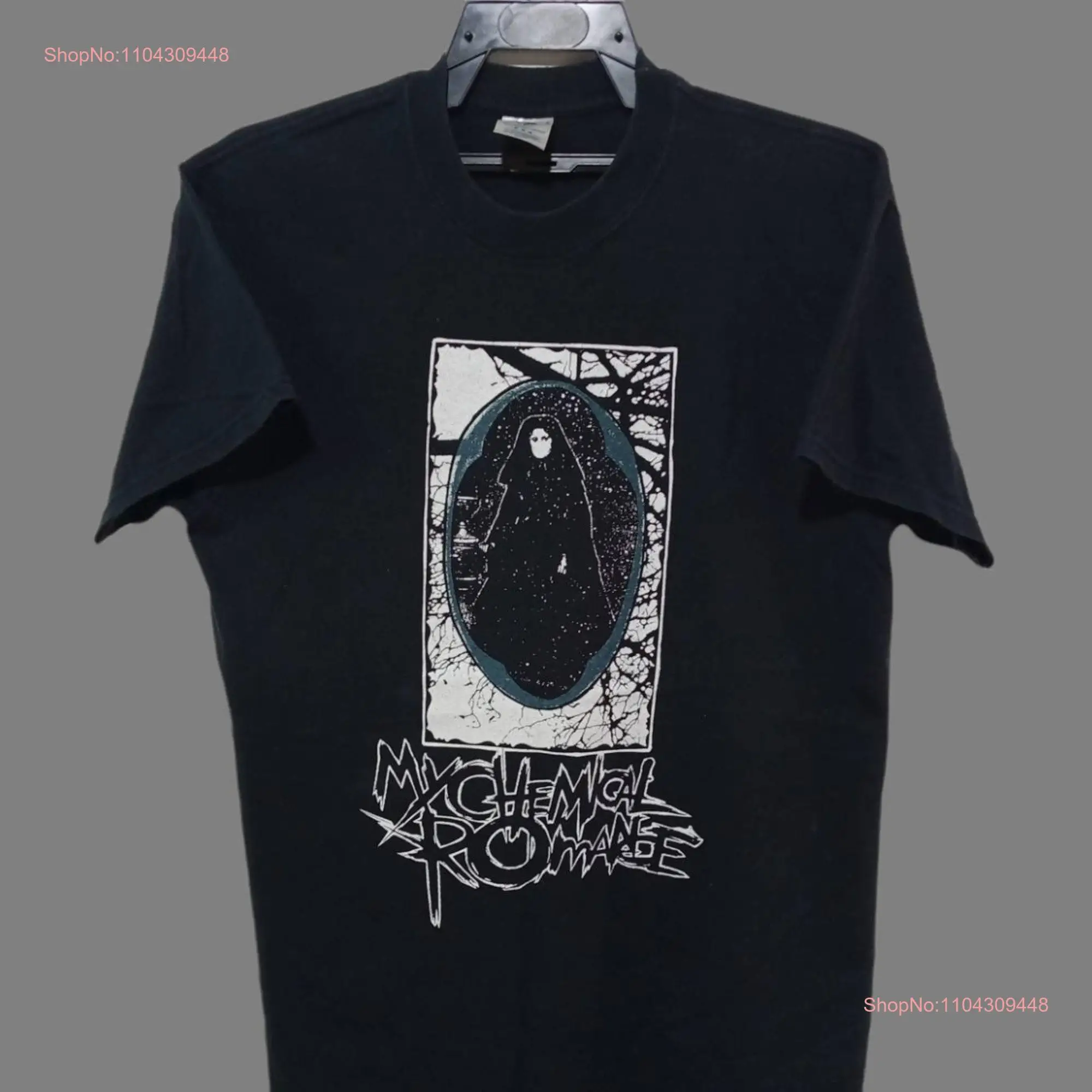 Vintage My Chemical Romance American Rock Band Black Medium T Shirt Music Alternative Emo Pop Post Hardcore Punk Tour Size M