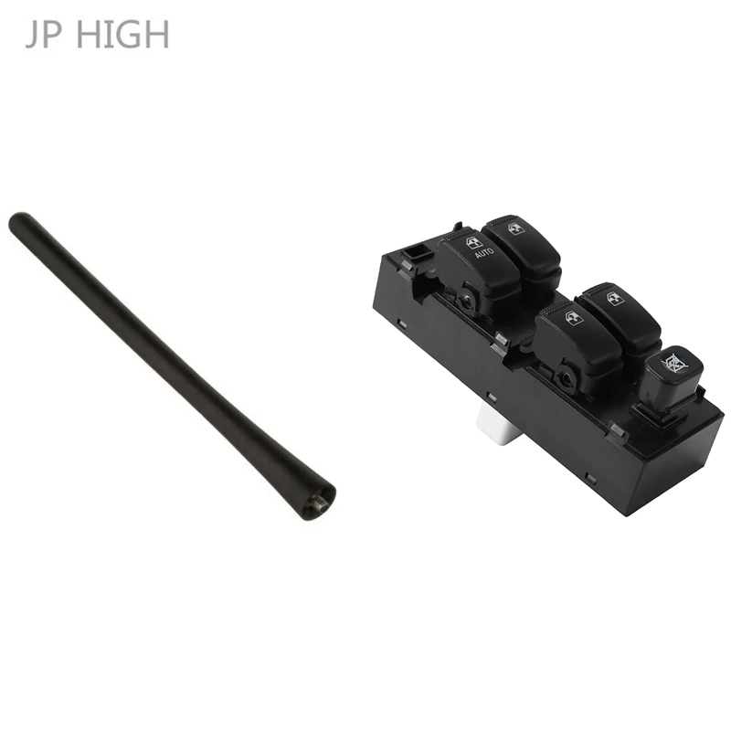 Electric Power Window Control Switch For Hyundai Getz 2005 With AM/FM Antenna Mast Short Male For Honda S2000 15-17