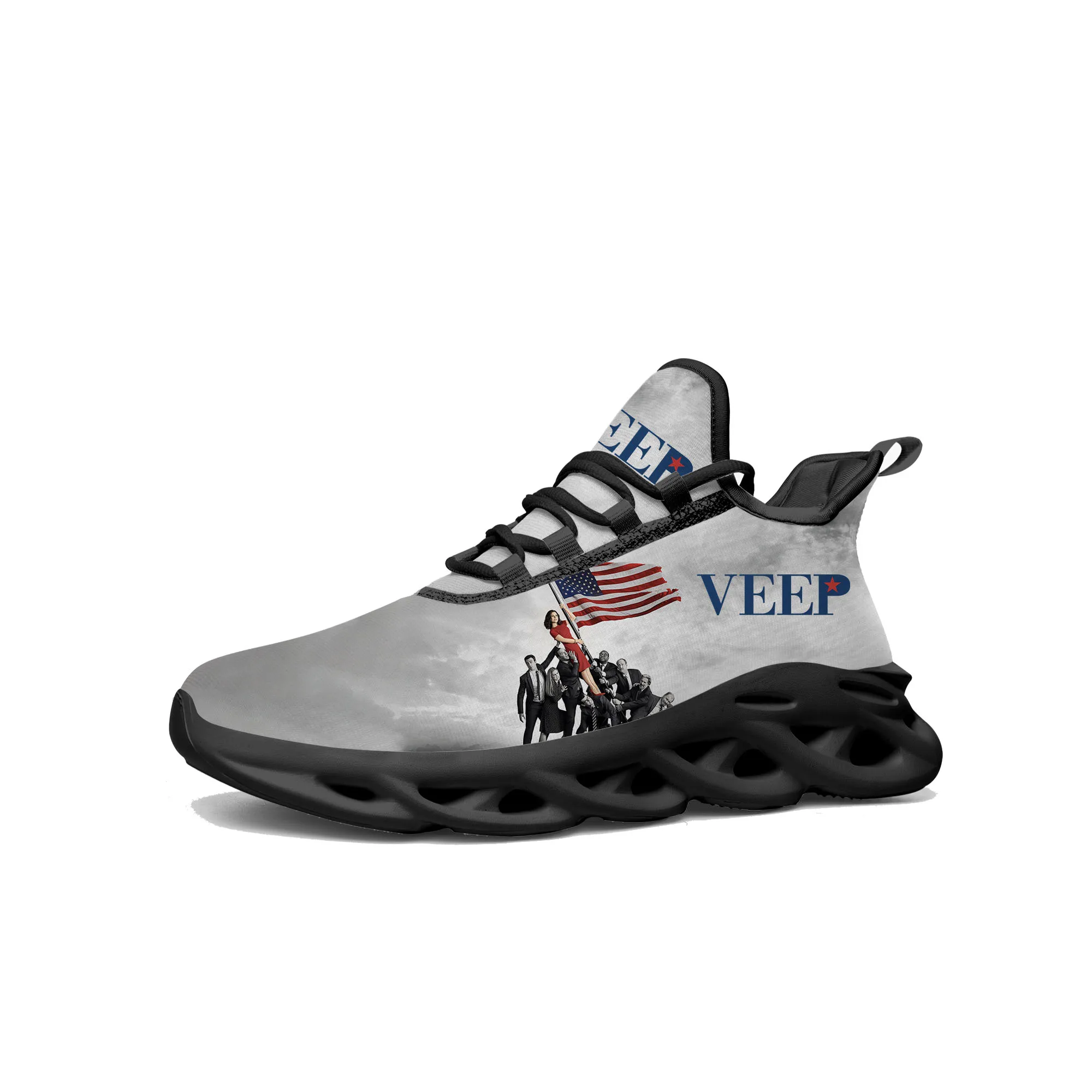 

Veep Flats Sneakers Mens Womens Sports Running Shoes High Quality Selina Meyer Sneaker Lace Up Mesh Footwear custom made Shoe