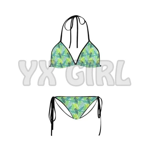 New Zealand 2-Piece Bikini Silver Fern  3D All Over Printed Sexy Bikini Summer Women For Girl Beach Swimsuit Cosplay Clothes