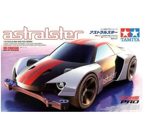 

Tamiya 1/32 Mini 4wd Ashalsler 18634 MSL шасси аниме экшн-фигурка Сборная модель детские игрушки подарок на день рождения