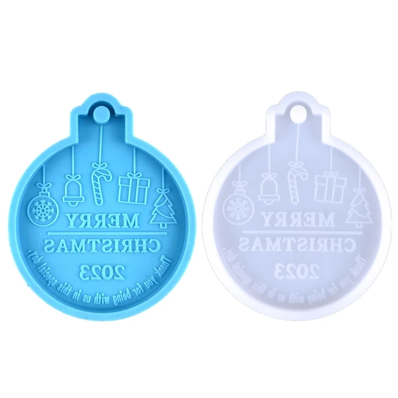 

Silicone Keychain Molds Pendant Moulds Christmas Crafts Moulds Handmade Gadget