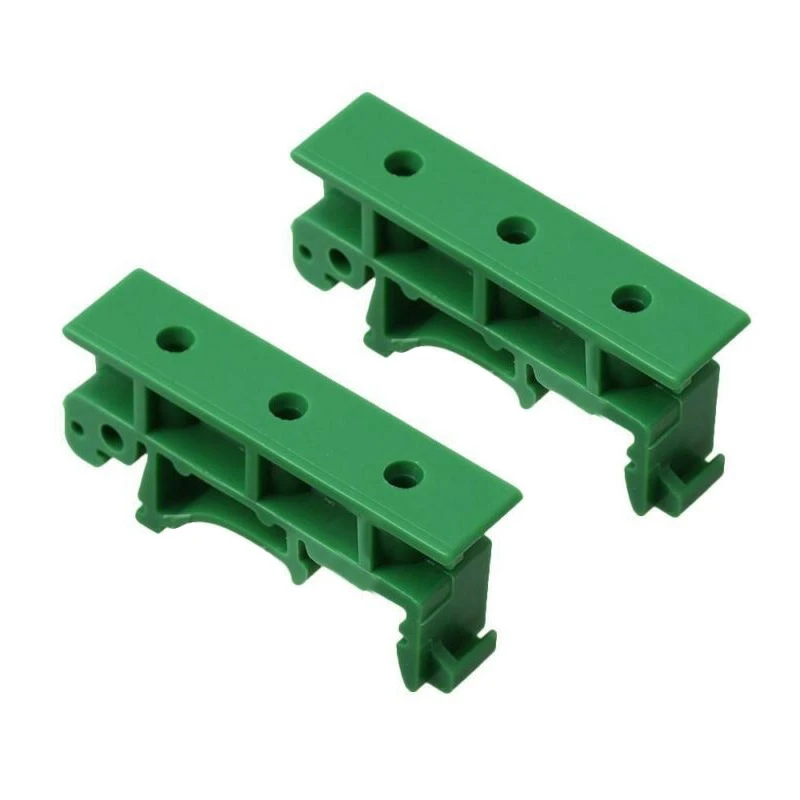 

150Pcs DRG-01 PCB For DIN 35 Rail Mount Mounting Support Adapter Circuit Board Bracket Holder Carrier Clips Connectors