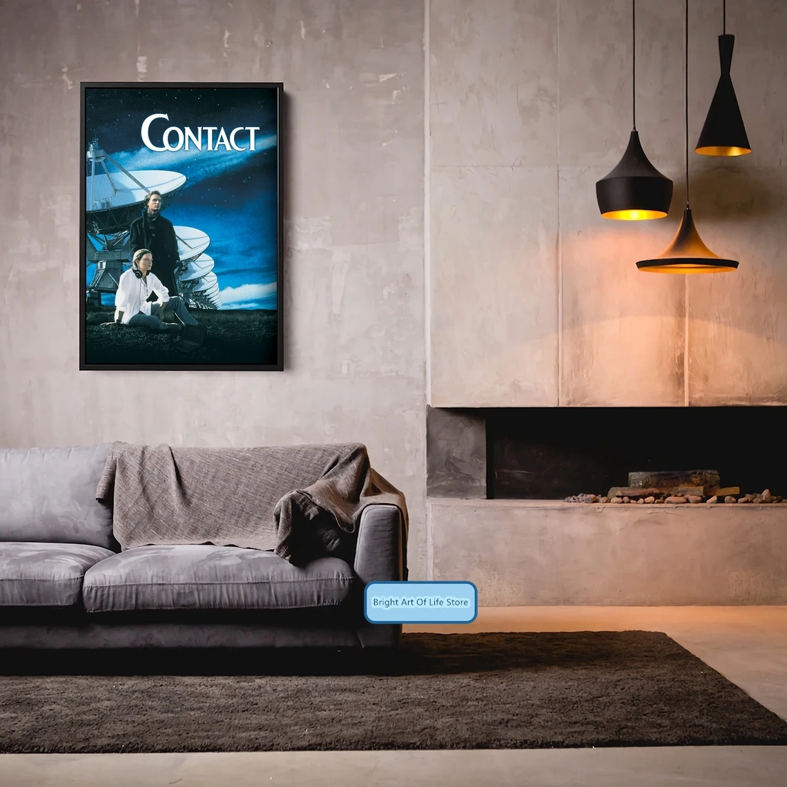 Контакт (1997) фильм плакат Обложка фото печать на холсте настенное искусство