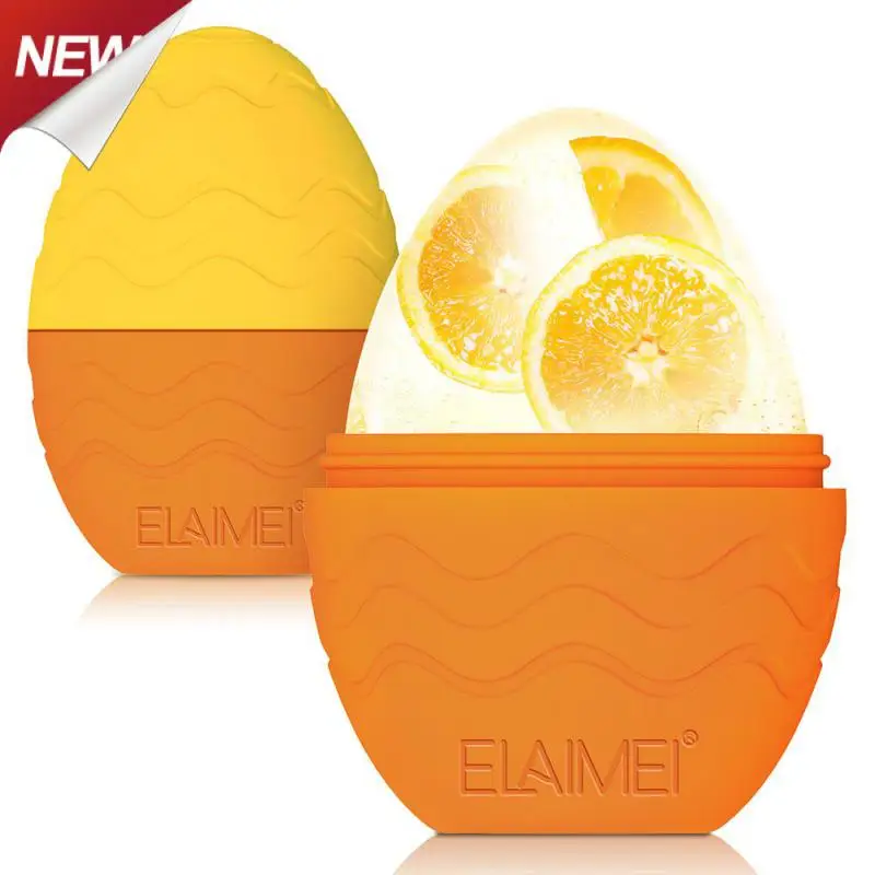 

ELAIMEI Egg-формы для льда Ice Face Roller Осветляющий мешки для глаз темные круги против морщин сужение пор инструмент для ухода за лицом для женщин и мужчин
