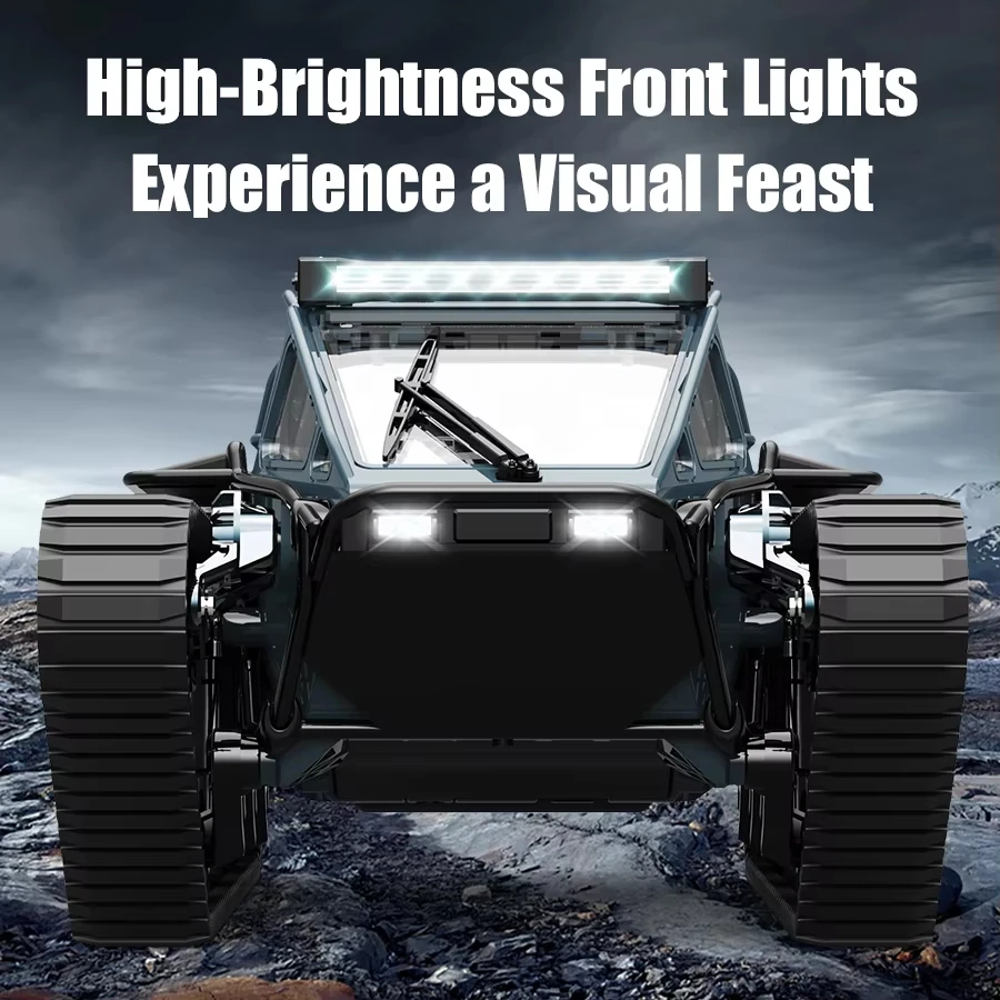 JJRC C8812 Светодиодный светильник 2 4G полномасштабный гусеничный танк