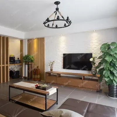 ~ Персонализированный универсальный чайный столик из цельного дерева утюг