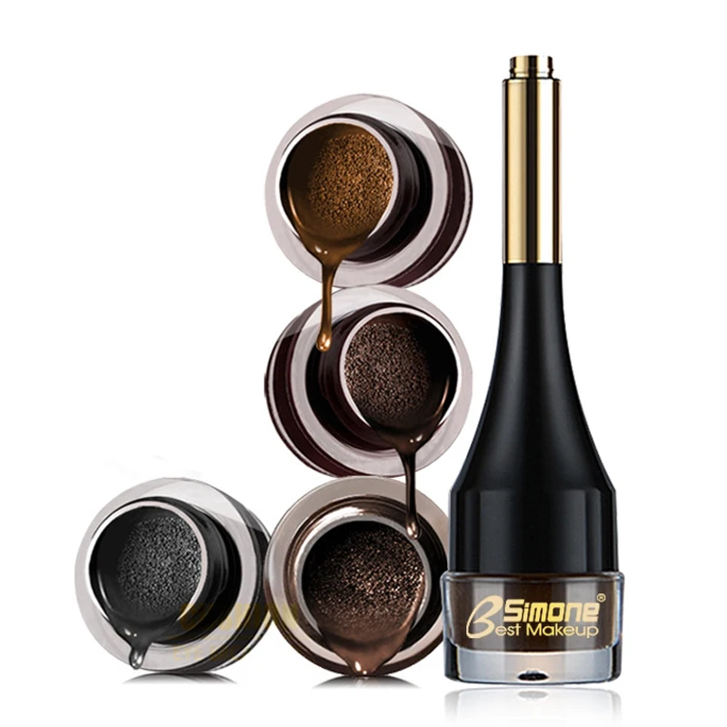 

Long-lasting Eyebrow Cream Enhancers Waterproof Natural Brow Tinted Liquid Gel Air Cushion Cream Brow Makeup Cosmetics 4 Colors