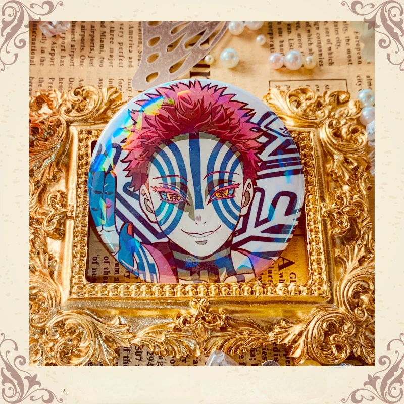Металлический значок Tanjiro