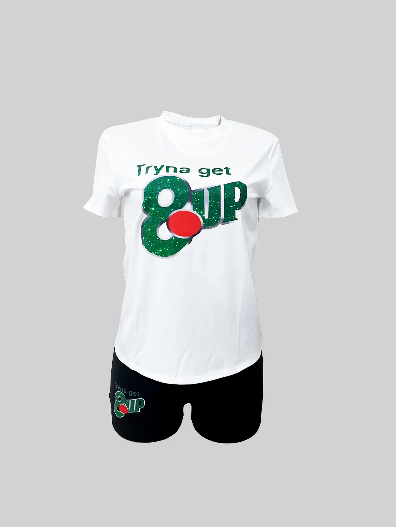 Женский Короткий Комплект Костюма В Европейском И Американском Стиле С Круглым