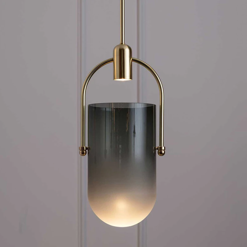 

Современная светодиодная Подвеска из черной железной проволоки с геометрическим рисунком, светодиодная дизайнерская лампа, современный стеклянный подвесной светильник, марокканский декор