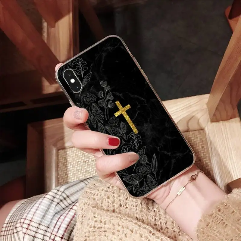 MaiYaCa чехол для телефона с изображением Иисуса христианской веры Креста iPhone 11 12 13