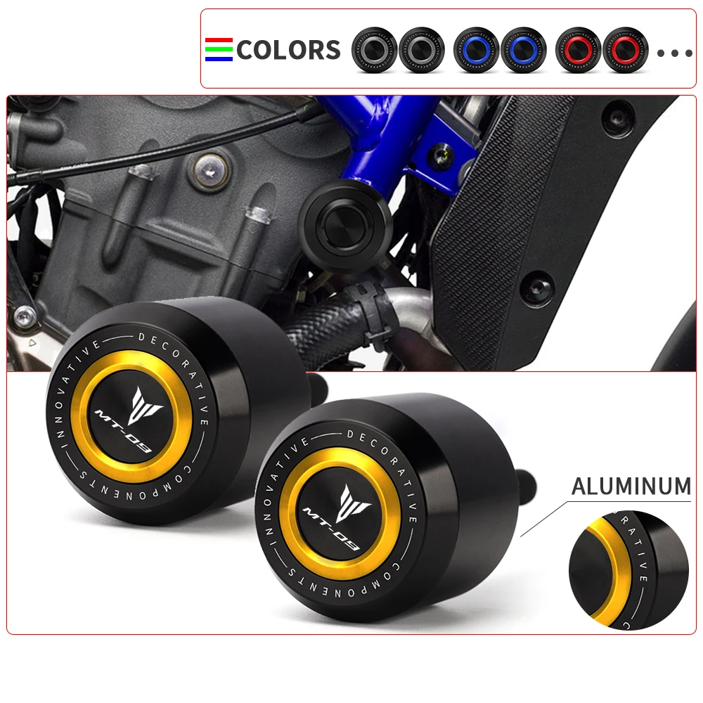 For YAMAHA MT 09 MT09 SP FZ09 MT-09 Tracer Motorcycle Frame Sliders Crash Falling Protection Engine Pad Protector Block