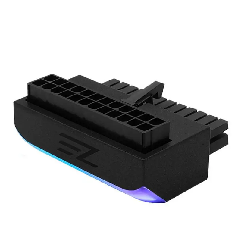 

90 Degree 24 Pin Adapter ATX 24 Pin Male To 24 Pin Female Power Plug Adapter ATX 24 Pin Female To 24 Pin Male Power Plug Adapter