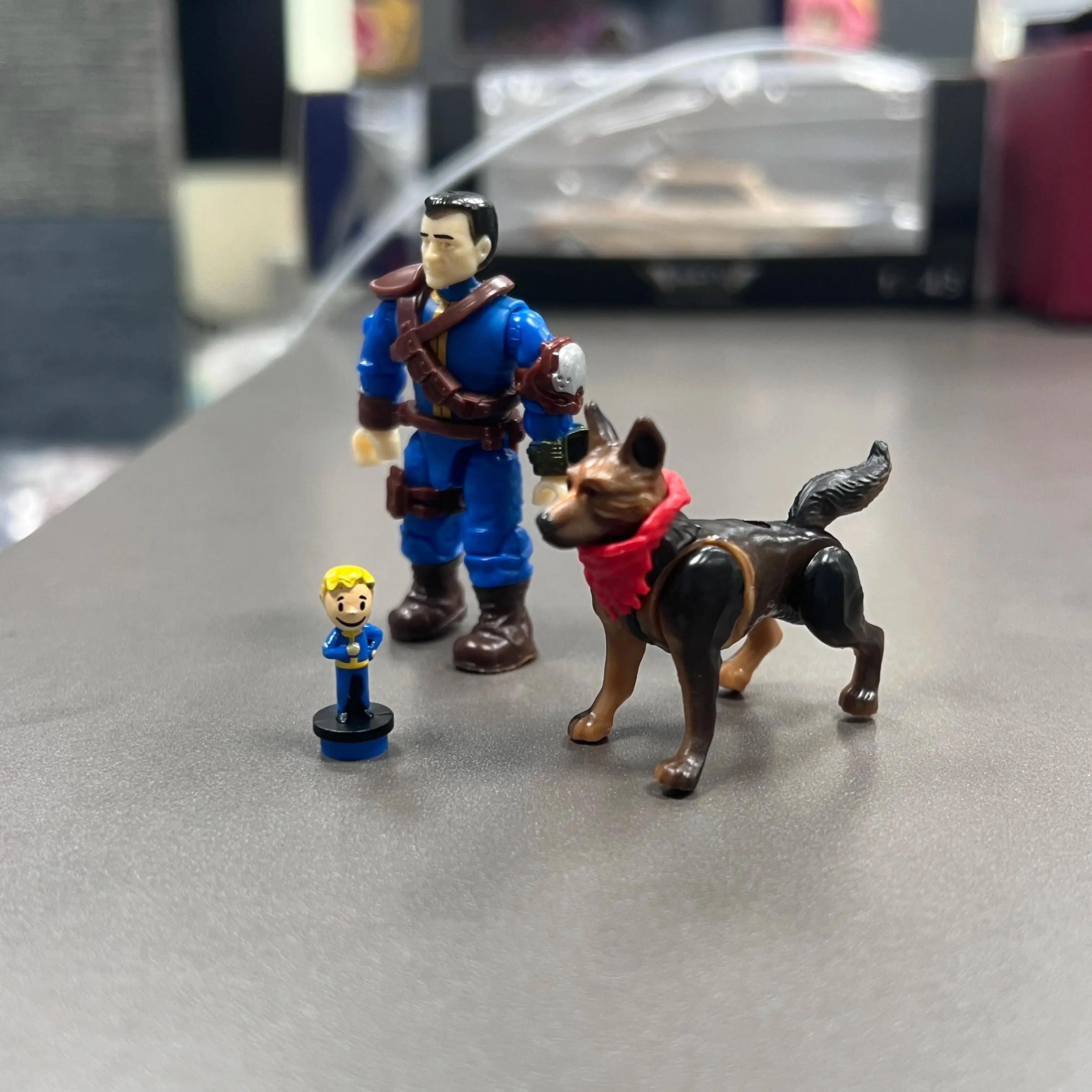 Мега Фигурка Блоки Строикс Vault-Tec # 111 Выжив подошву с мясом для мальчика Dogme