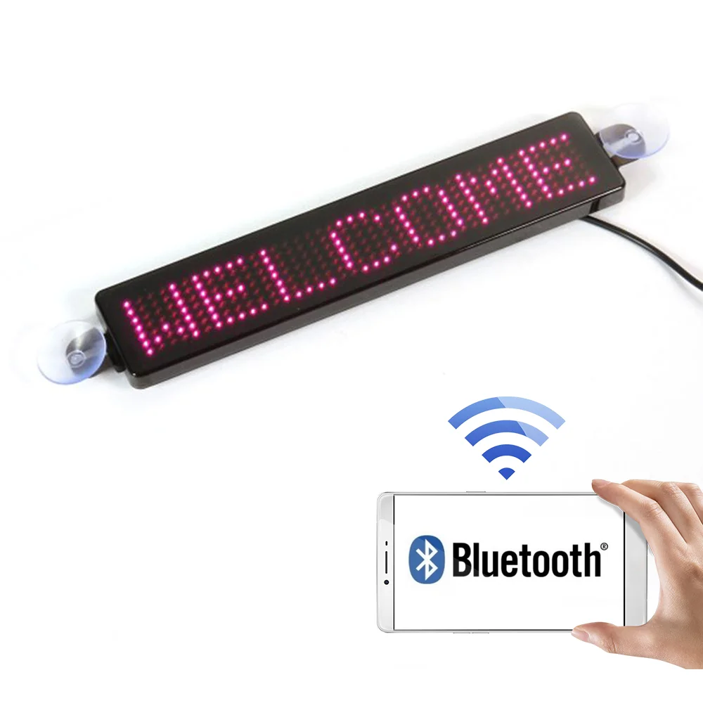 Usb-шнур питания для автомобиля светодиодный дисплей подсветка рекламы