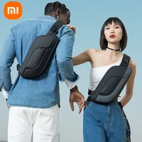 new xiaomi mens shoulder chest bag waterproof breathable fashion function crossbody couple womens bag chest bag