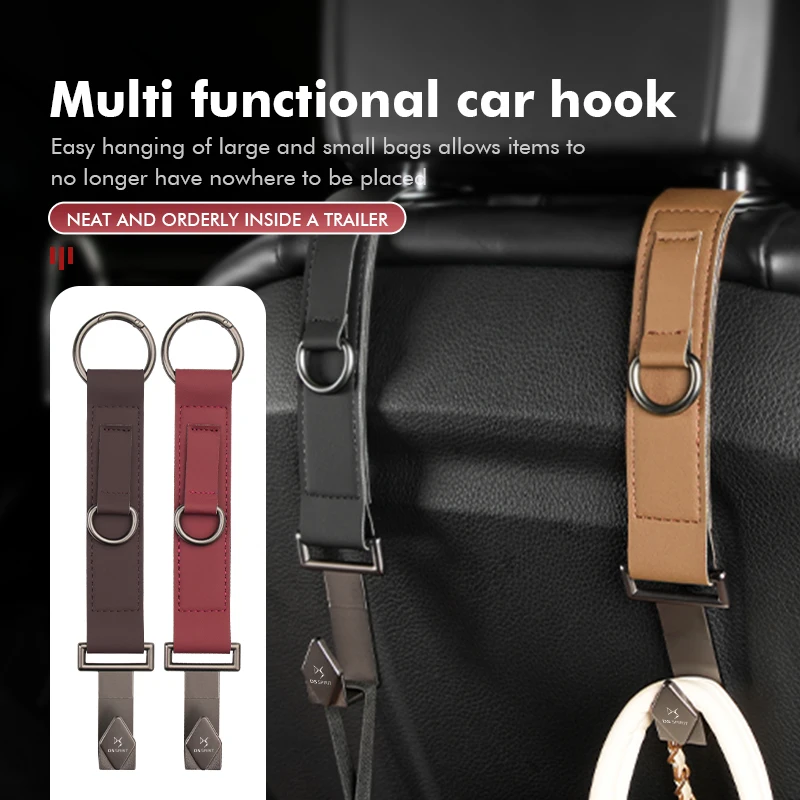 Автомобильная искусственная вешалка прочный крючок для хранения на заднем