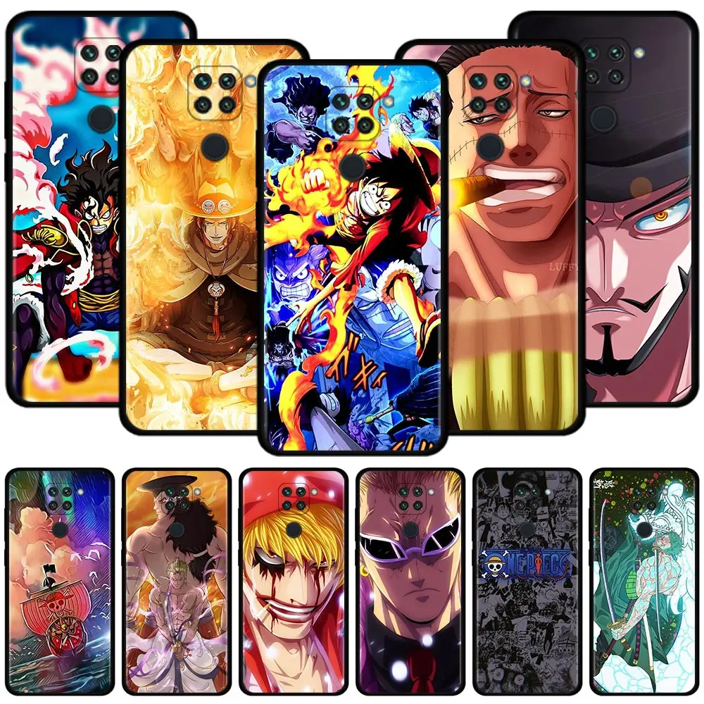 

Phone Case For Xiaomi Redmi K40 10C 10 9A 9C 9 K50 K40S Note 9S 9T 9 8T 11S 11T 11 10 8 Pro Cover Anime One Piece Luffy Zoro