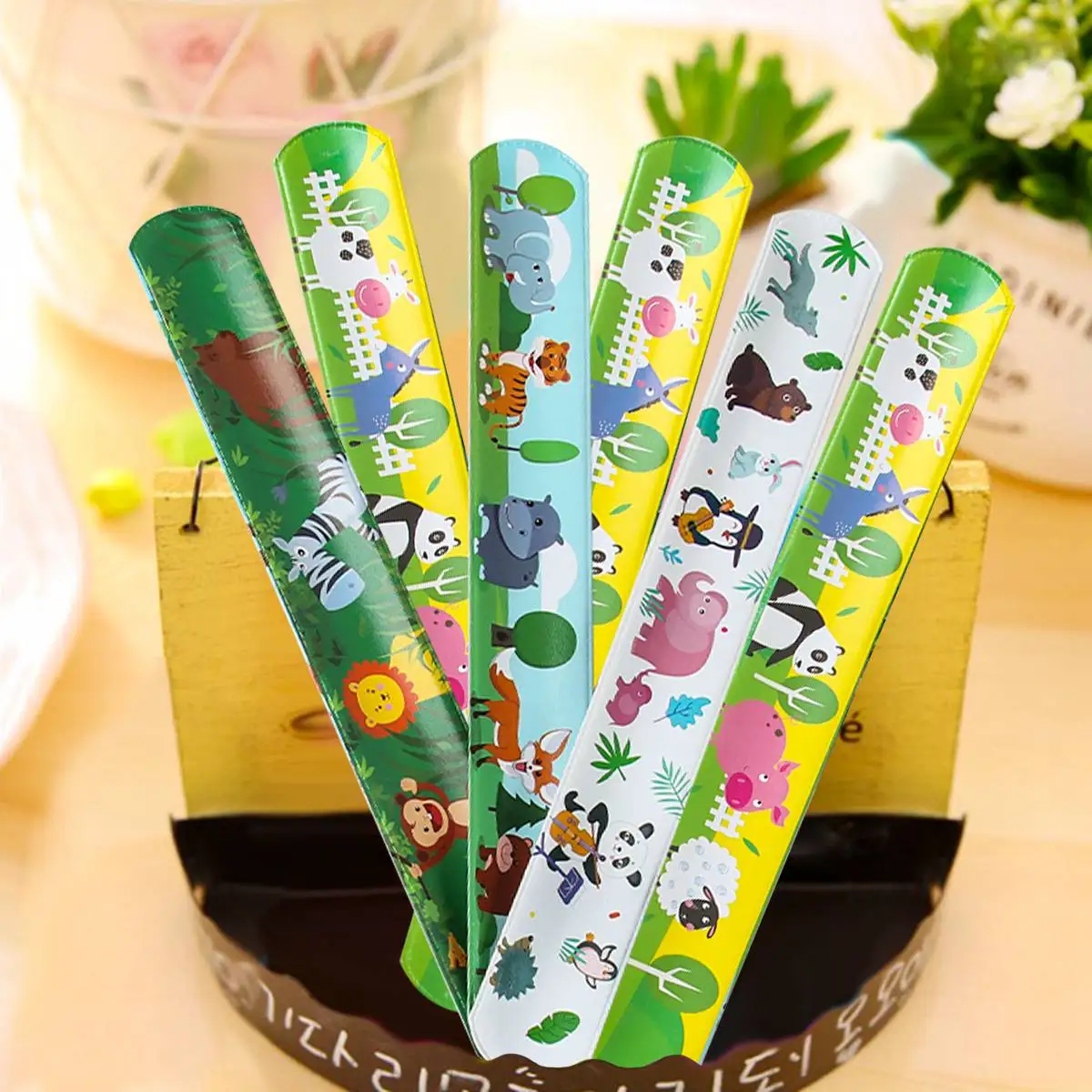 Набор Браслетов С Изображением Динозавра Русалки Единорога И Животных-сувениры