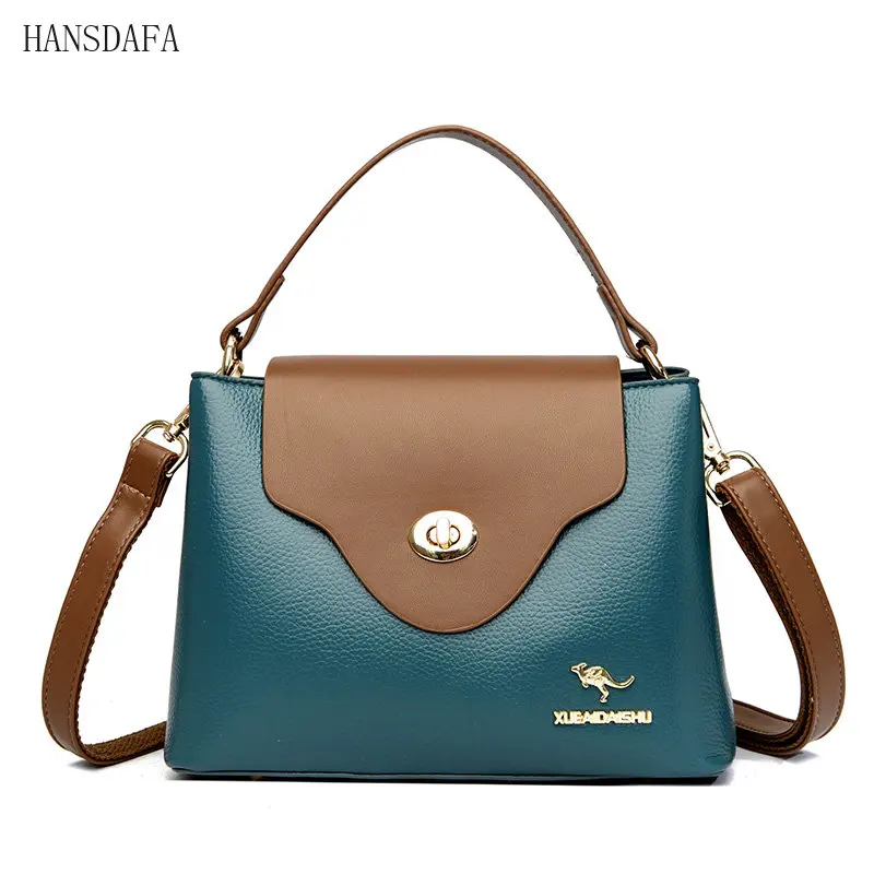 

Designer Lock Small Tote Bag For Womens 2023 Luxury Ladies Handbags Luxury Brand Solid Color Leather Shoulder Crossbody Bags