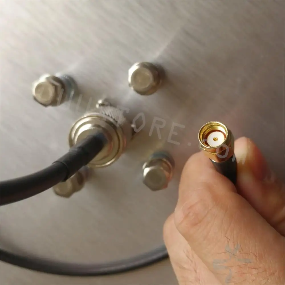 Цена Антенна FPV с большим радиусом действия 60 км, 5,8 ГГц, 5,8 ГГц, 23 дБ, антенна с плоской панелью с высоким коэффициентом усиления с раздвижным кабел...