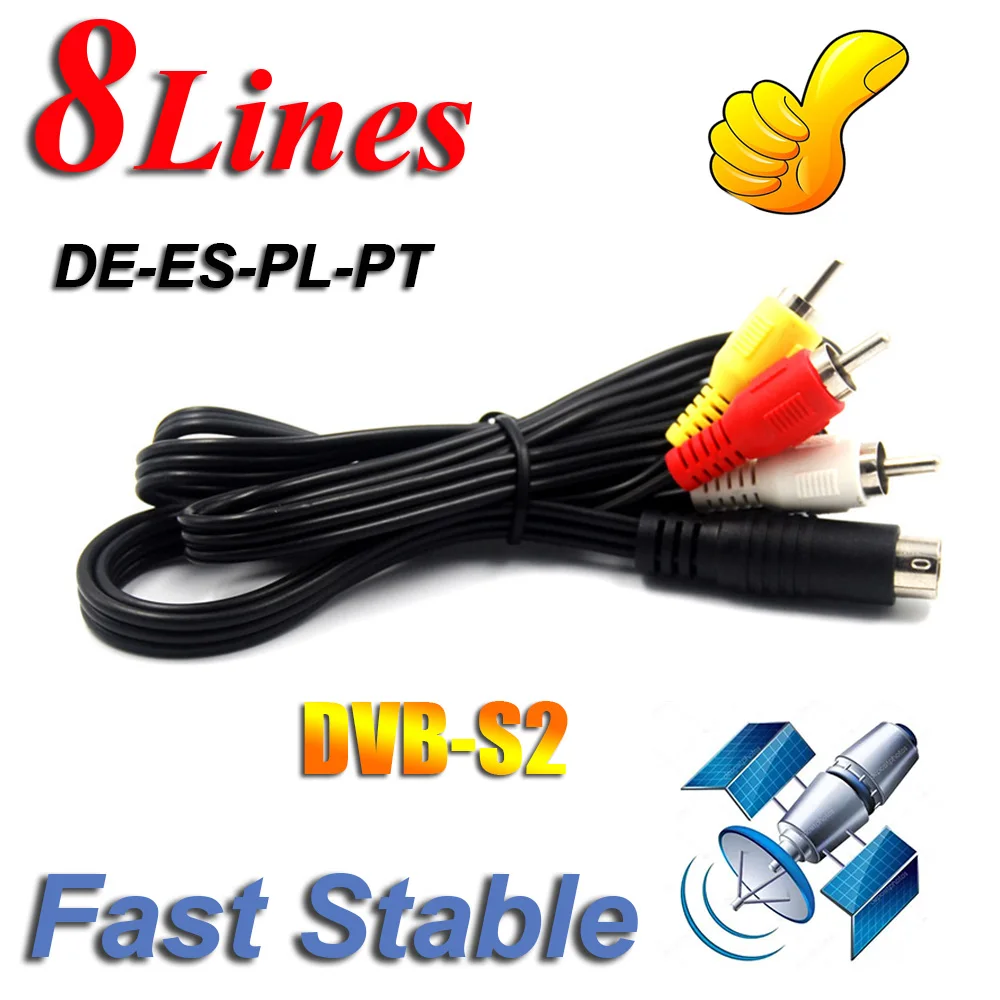 

Europe Stable Cable 8 lines Europe DE ES PL PT for v9 IPS2 X800 X8 Cable