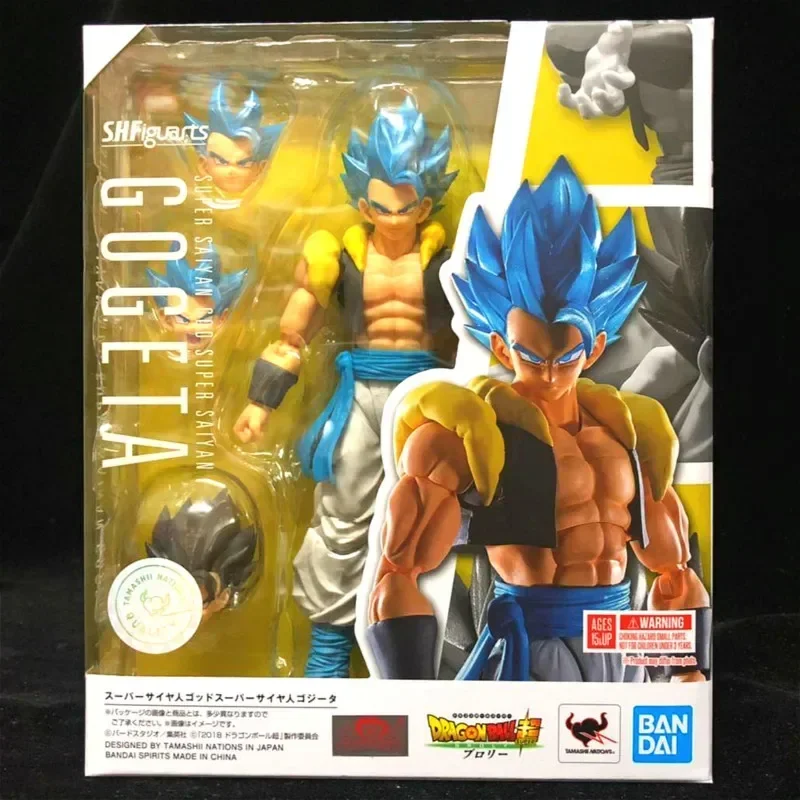 Оригинальная аниме-фигурка Bandai Dragon Ball Z SHF Super Gogeta, 6 дюймов, коллекция аниме, экшн-украшения, фигурка, игрушки, подарок, ПВХ (art.: 3920cfa73635a) - 3920cfa73635a