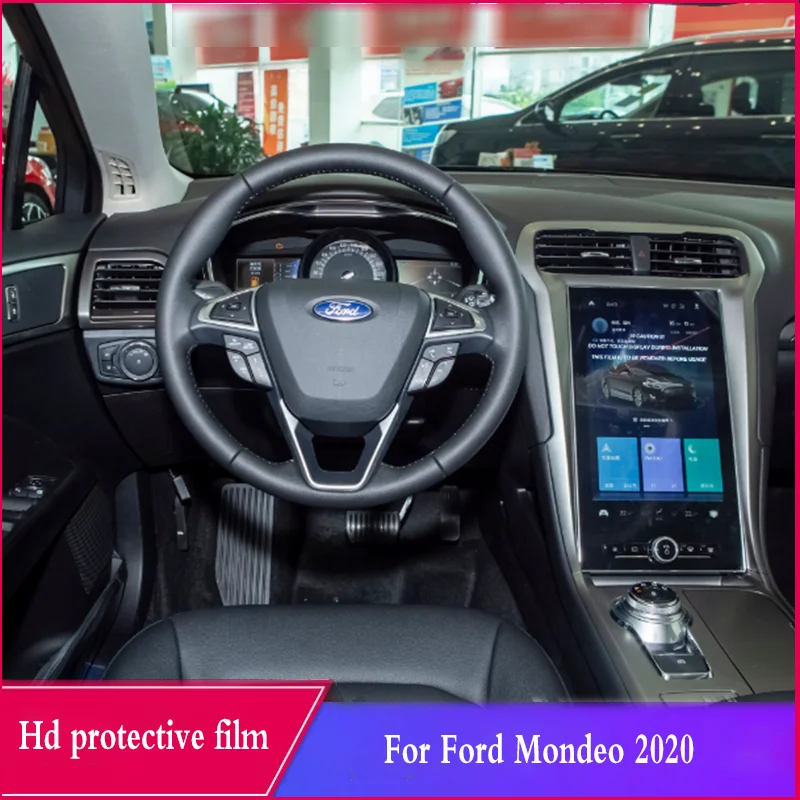 

Для Ford Mondeo 2020 GPS навигация Мембрана Автомобильный дисплей Закаленное ЖК-стекло Экран Защитная анти-царапина Пленка Аксессуары 12.8