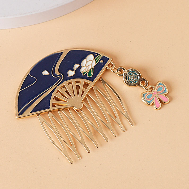 Игра Genshin Impact шпилька аниме реквизит для косплея металлический клен цветок