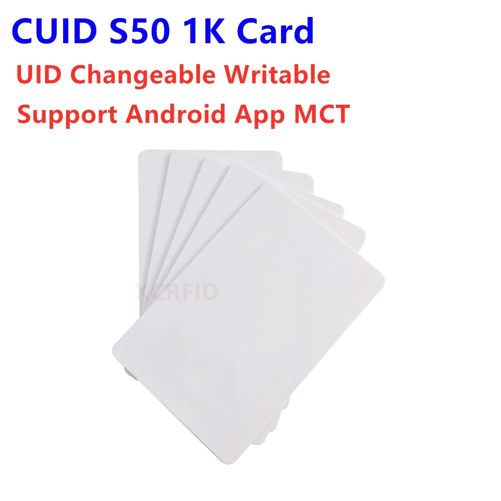 

Сменная NFC карта Anordsem CUID Changeable card