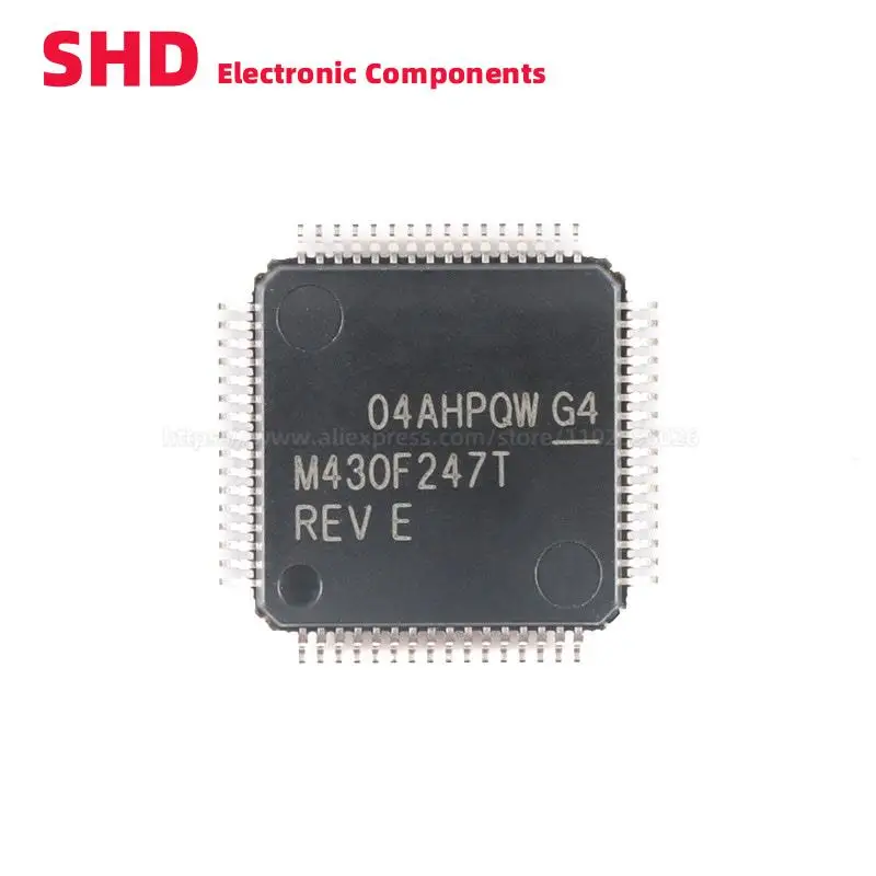 MSP430F247TPMR MSP430F247 M430F247T LQFP-64 16-битные микроконтроллеры MCU 16B Ultra-Lo-Pwr MCU SMD IC