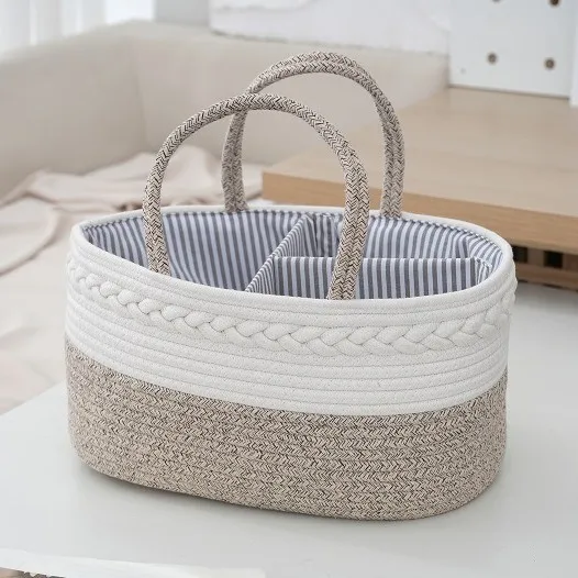 

MOONBIFFY Ручная хлопковая корзина