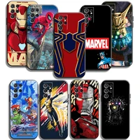 marvel iron man phone cases for samsung galaxy a31 a32 4g a32 5g a42 5g a20 a21 a22 4g 5g coque back cover funda