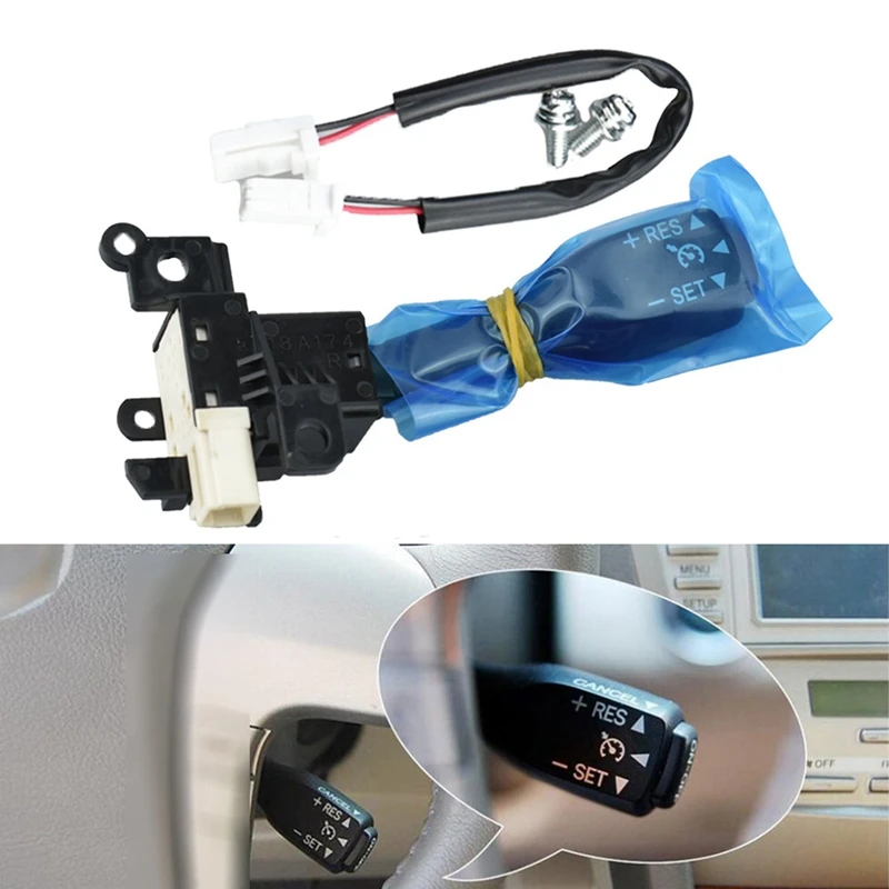 2X переключатель круиз-контроля для Toyota Corolla Yaris Vios Hilux Hiace Prius Camry RAV4 84632-34011 84632-34017