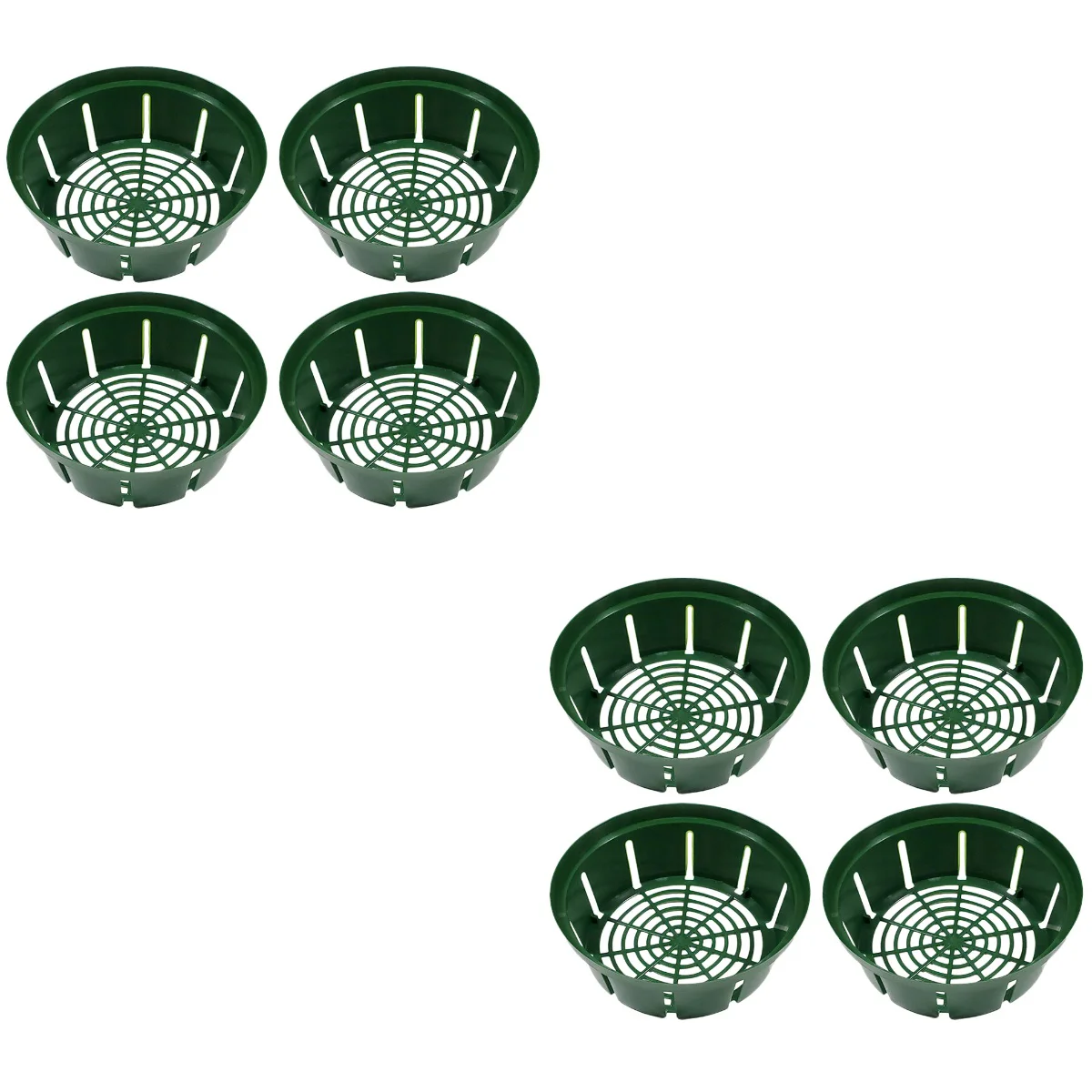 

8 Sturdy Useful Durable Multifunctional Practical Aquatic Nursery Cup Baskets Propagation Baskets