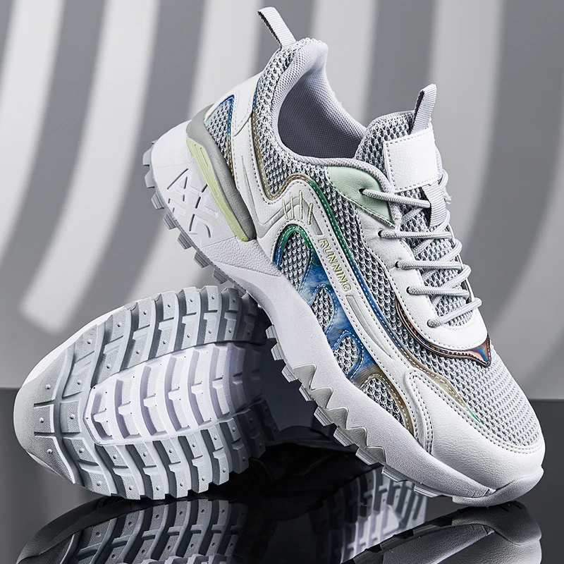 Men Running Shoes Men Sneakers Casual Shoes Lightweight Tenis Walking Sneakers Breathable Male Outdoor Sports Tennis Shoes