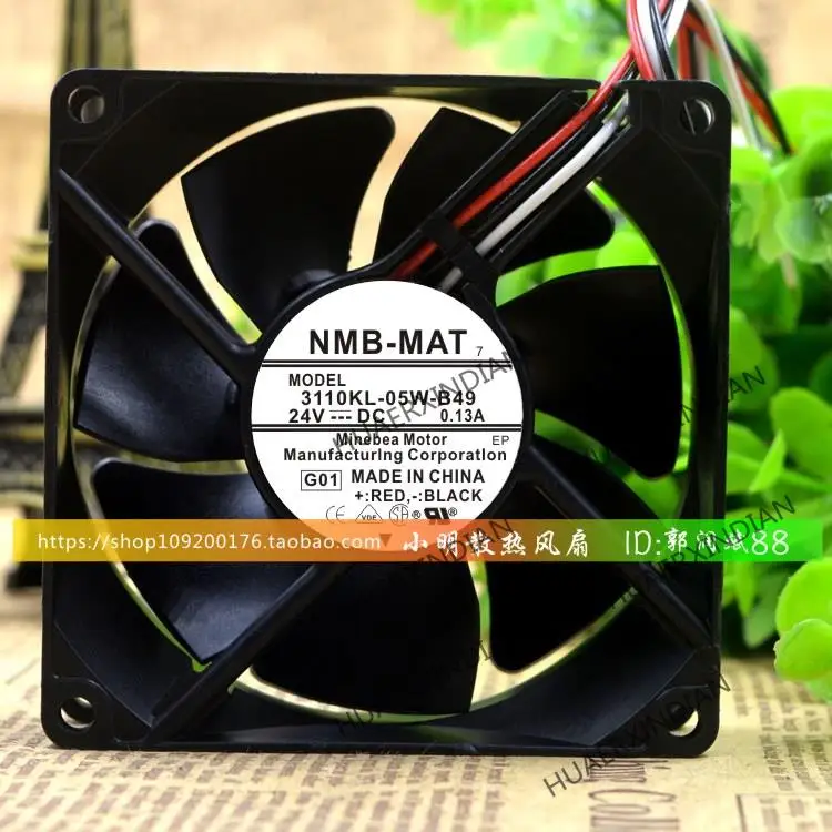 Новый комплект охлаждающего вентилятора 3110KL-05W-B49 8025 8 см 24 в А