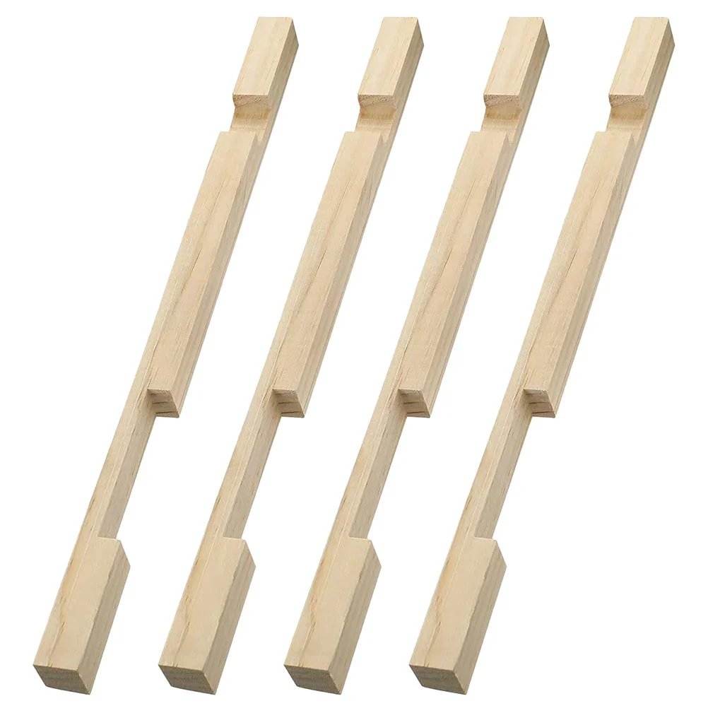 

4 Pcs Bee Hive Nest Entrance Reducers Beekeeping Tool Supplies Equipment Vent Beehives Accessories Wooden Bees Tools