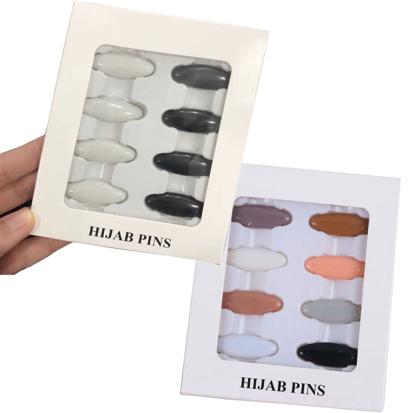 

Plastic Safety Brooch Pins For Women Muslim Hijab Pin Islamic Scarf Enamel Pin Accessories Headscarf Decoration