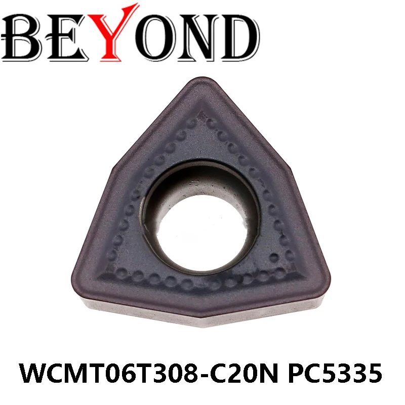 Оригинальный WCMT06T308-C20N PC5335 твердосплавные инструменты с ЧПУ режущие вставки