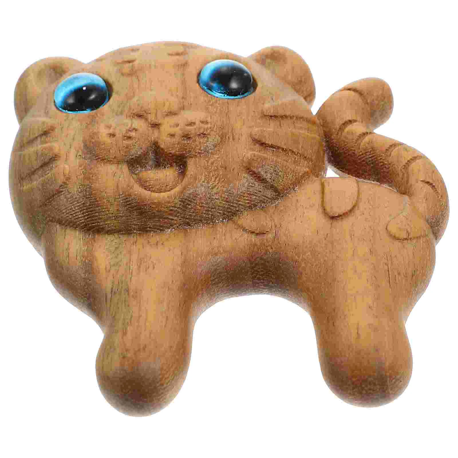 

Zodiac Tiger Wooden Hair Comb Head Comb Portable Scalp Comb Head Tool