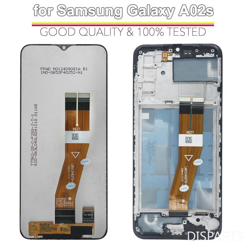 Фото Проверенный ЖК-дисплей для Samsung Galaxy A02s, сенсорный экран в сборе для Samsung Galaxy A02s A025F A025M. №2